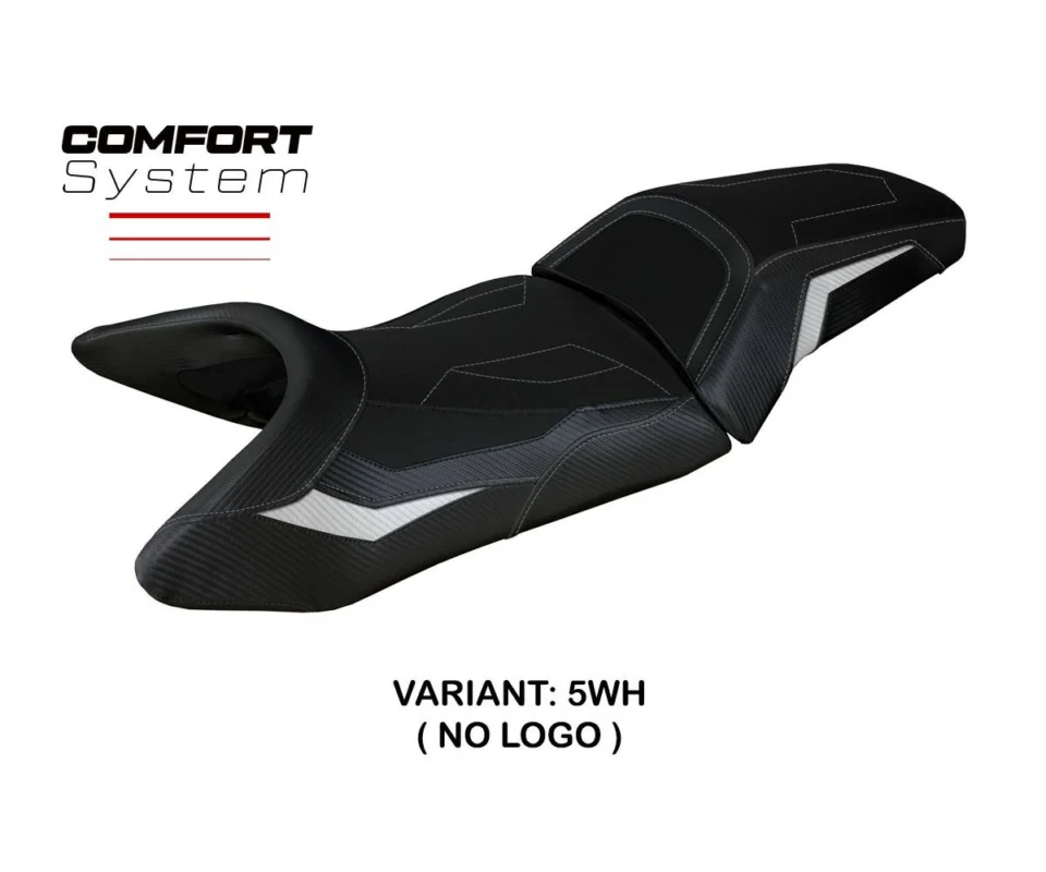 Rivestimento sella Lumiar Comfort System Bianco WH Tpz compatibile per KTM 1290 SUPER ADVENTURE SModelli dal 2021 al 2026 KT129ASLC-5WH-2 Direttamente Dal Produttore