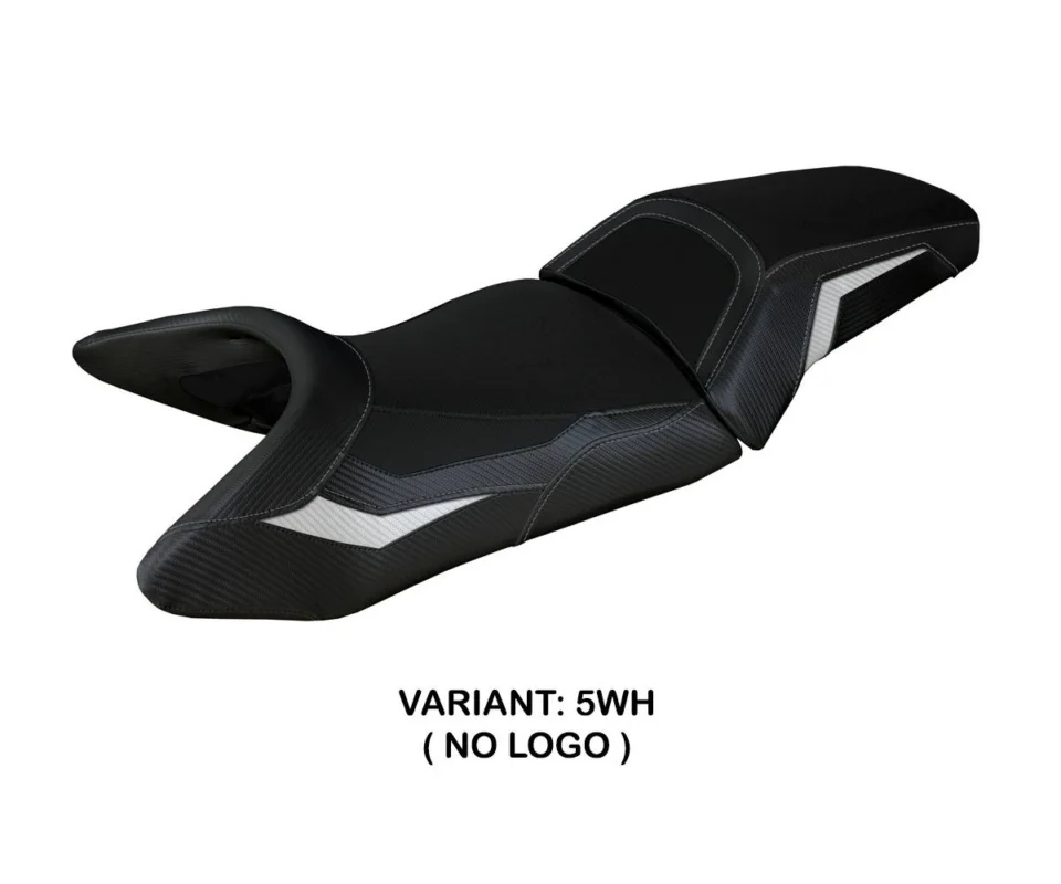 Pagamento Sicuro Rivestimento sella Lumiar Bianco WH Tpz compatibile per KTM 1290 SUPER ADVENTURE SModelli dal 2021 al 2026 KT129ASL-5WH-2