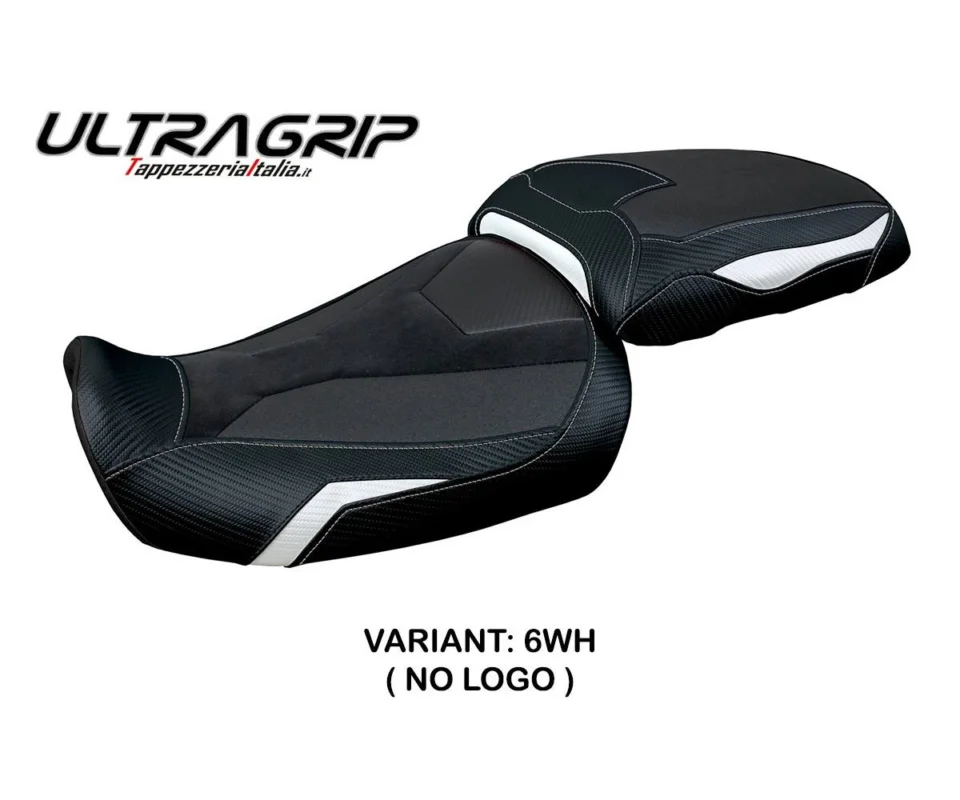 Rivestimento sella Gadir Ultragrip Bianco WH Tpz compatibile per YAMAHA TRACER 9 / 9 GTModelli dal 2021 al 2024 YT9GTGU-6WH-2 Esclusivo