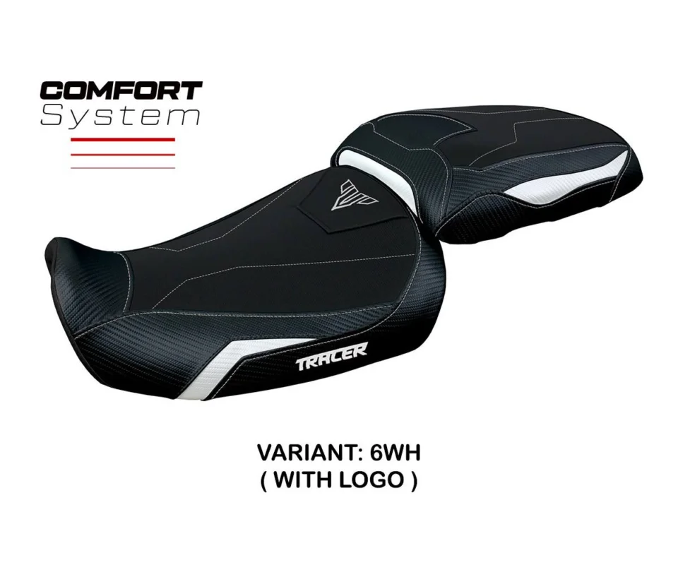 Rivestimento sella Gadir Comfort System Bianco WH + logo Tpz compatibile per YAMAHA TRACER 9 / 9 GTModelli dal 2021 al 2024 YT9GTGC-6WH-1 A Buon Prezzo