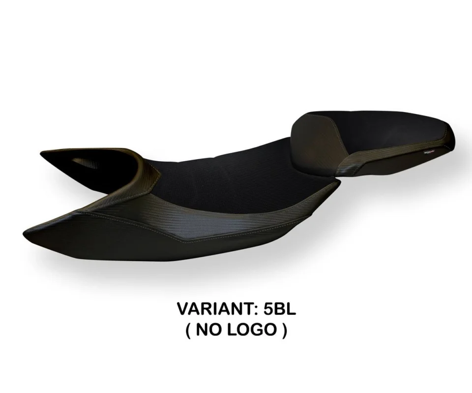 Rivestimento sella Darius 3 Nero BL Tpz compatibile per KTM 1290 SUPER DUKE RModelli dal 2014 al 2019 KTDKD3-5BL-4 Più Venduto