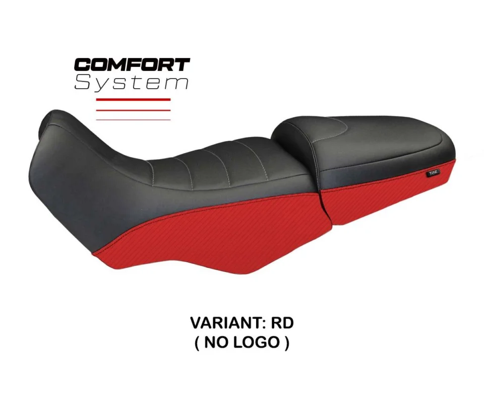 Di Tendenza Rivestimento sella Firenze Carbon Color Comfort System Rosso RD Tpz compatibile per BMW R 1100 GSModelli dal 1994 al 2003 BR11GFCC_RD-4