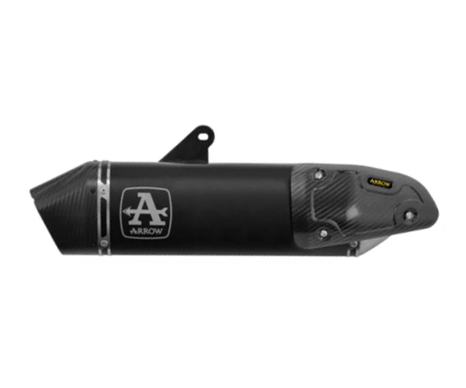 Terminale di Scarico Arrow Veloce Alluminio Nero per TRIUMPH TIGER 1200Modelli dal 2025 al 2026 72502VAN Prezzo Scontato