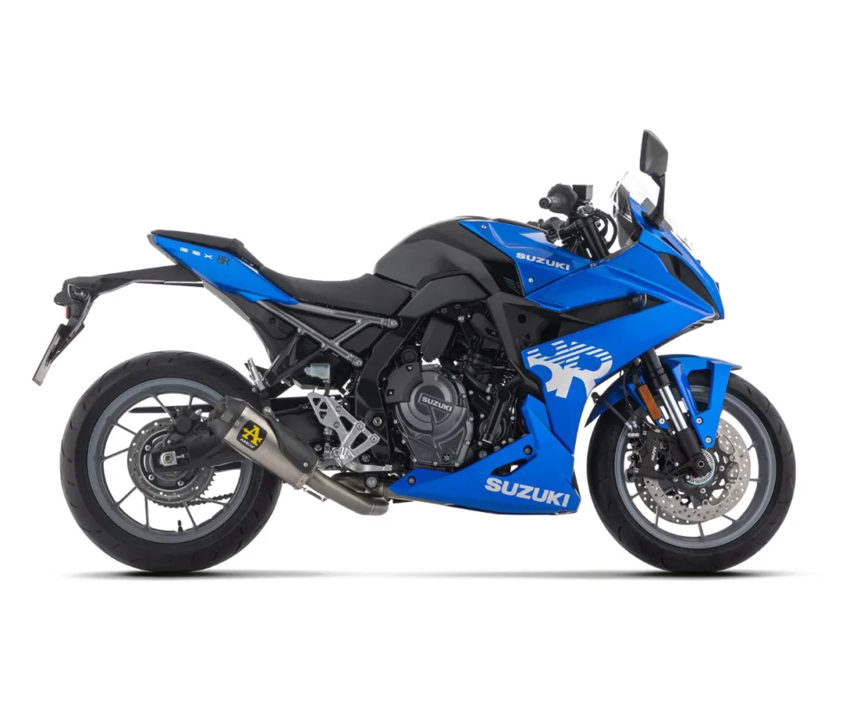 Spedito Oggi Scarico Completo Works Arrow titanio con fondello carby per SUZUKI GSX-8SModelli dal 2024 al 2026 71979PK