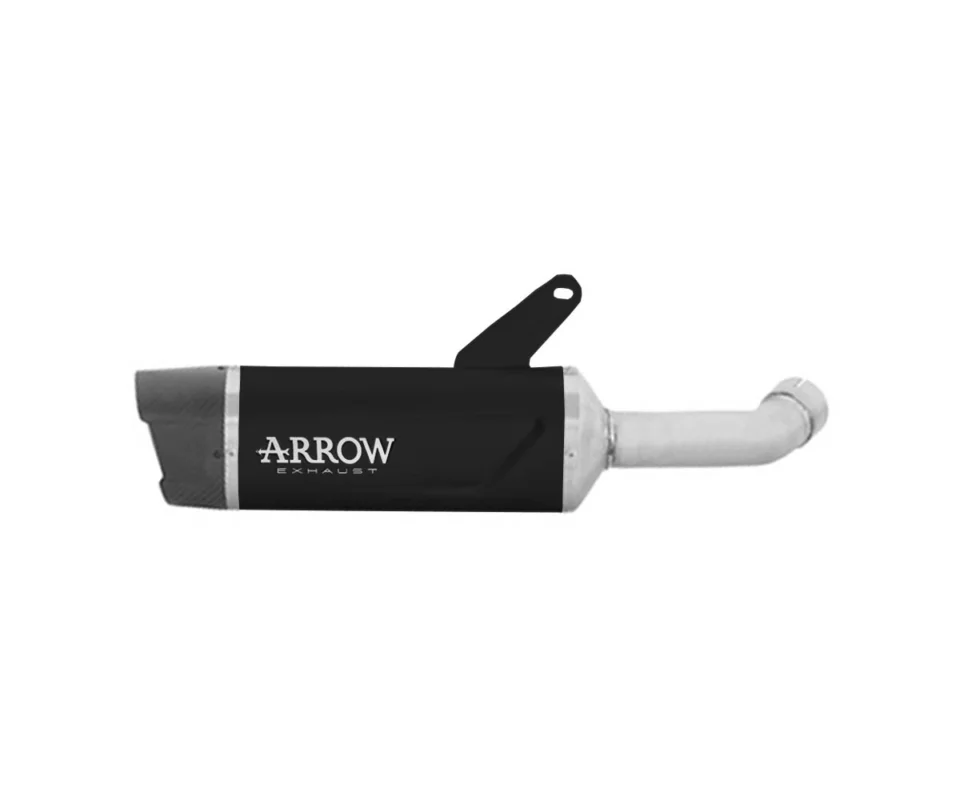 Terminale di scarico Arrow Indy-Race EVO Alluminio Dark Coppa in Carbonio per Kawasaki Z 1100 / SEModelli dal 2025 al 2026 77507AKN Prezzo Ridotto
