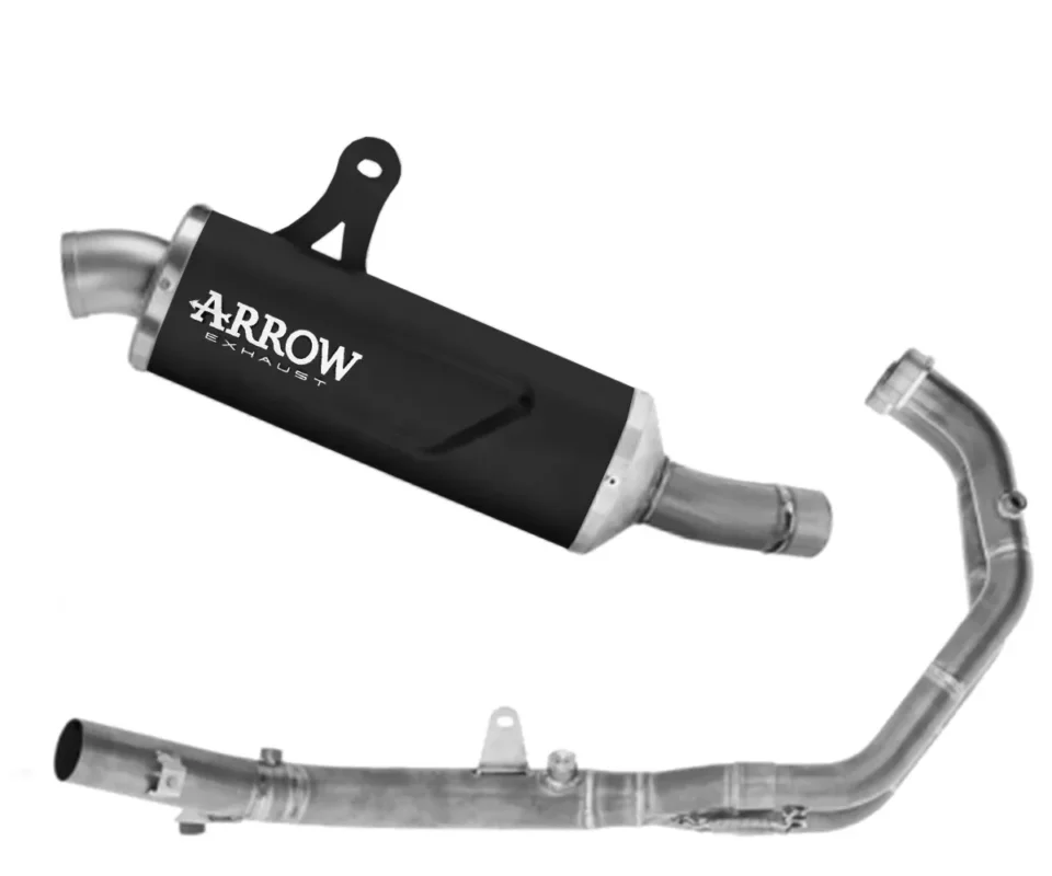 Scarico Completo No uso stradale Arrow Indy Race EVO alluminio Dark VOGE VALICO 800 DSX RallyModelli dal 2025 al 2026. 72693AON + 72208PD Offerta Speciale