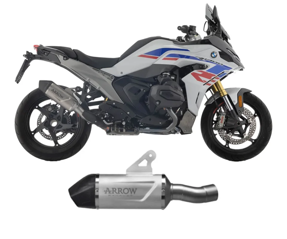 Terminale di Scarico Arrow Carby Race EVO in Alluminio per BMW R 1300 R / RSModelli dal 2025 al 2026. 72658AK Nuovo Arrivo