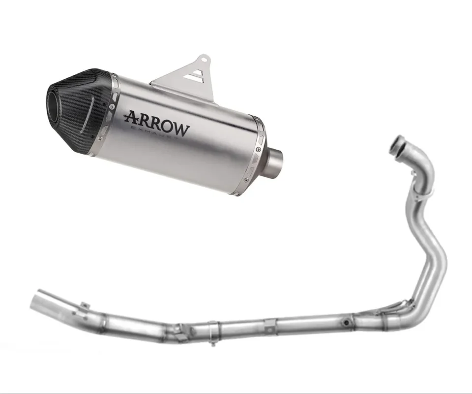 Subito Disponibile Impianto Scarico Completo Arrow EXPLORER Titanio fondello in Carbonio Suzuki V-STROM 800 DE / SEModelli dal 2025 al 2026 72691PK + 72207PD