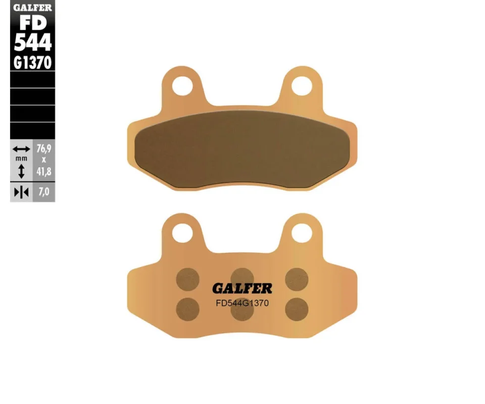 Galfer Pastiglie Freno Posteriore per HYOSUNG COMET GT 125Modelli: 2002FD544G1370 Pagamento Sicuro