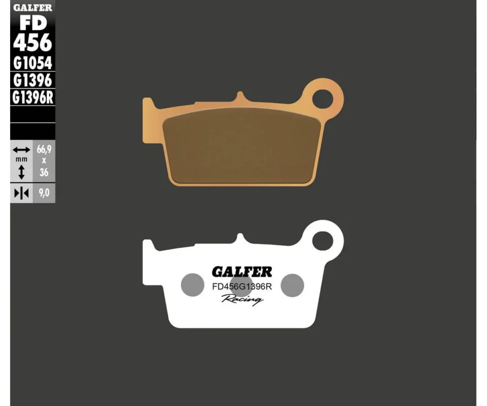 Galfer Pastiglie Freno Posteriore per BETA X-TRAINER 250Modelli: 2018FD456G1396R Reso Gratuito