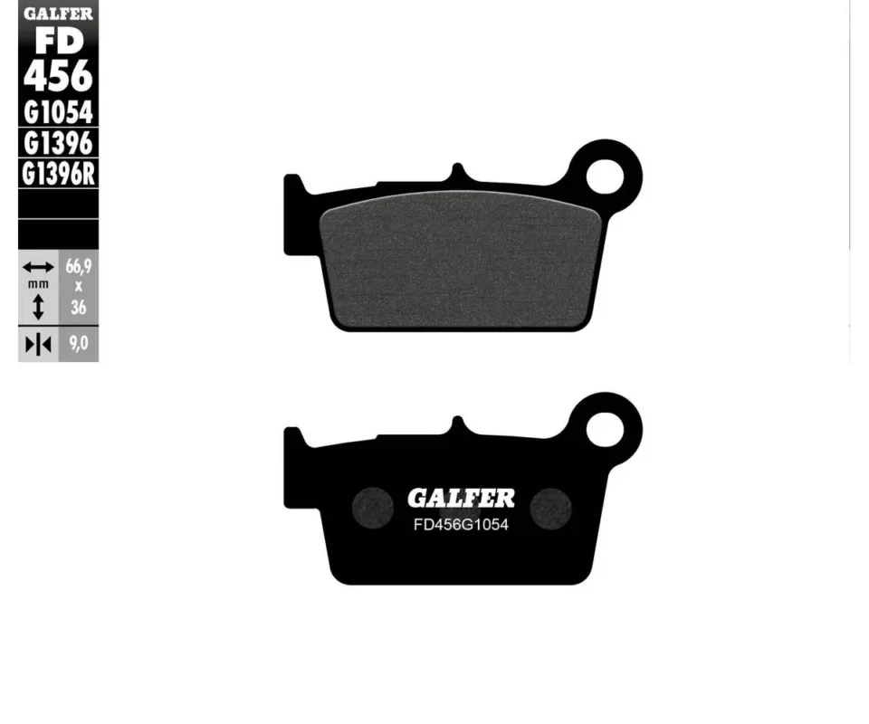 Spedizione Espresso Galfer Pastiglie Freno Posteriore per BETA RR 125 4TModelli dal 2006 al 2022FD456G1054
