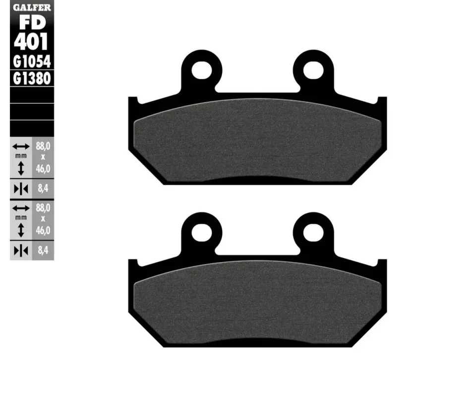 Galfer Pastiglie Freno Posteriore per SUZUKI AN 650 BURGMANModelli: 2013FD401G1054 Di Tendenza