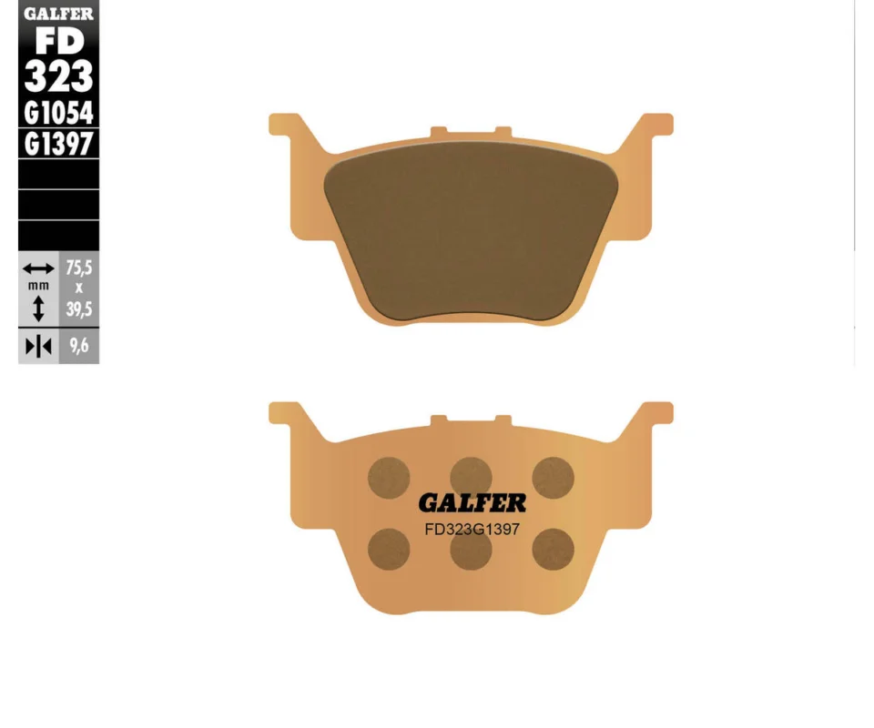 Galfer Pastiglie Freno Posteriore per HONDA 4Wheels TRX 450 RModelli dal 2004 al 2009FD323G1397 Spedito Oggi