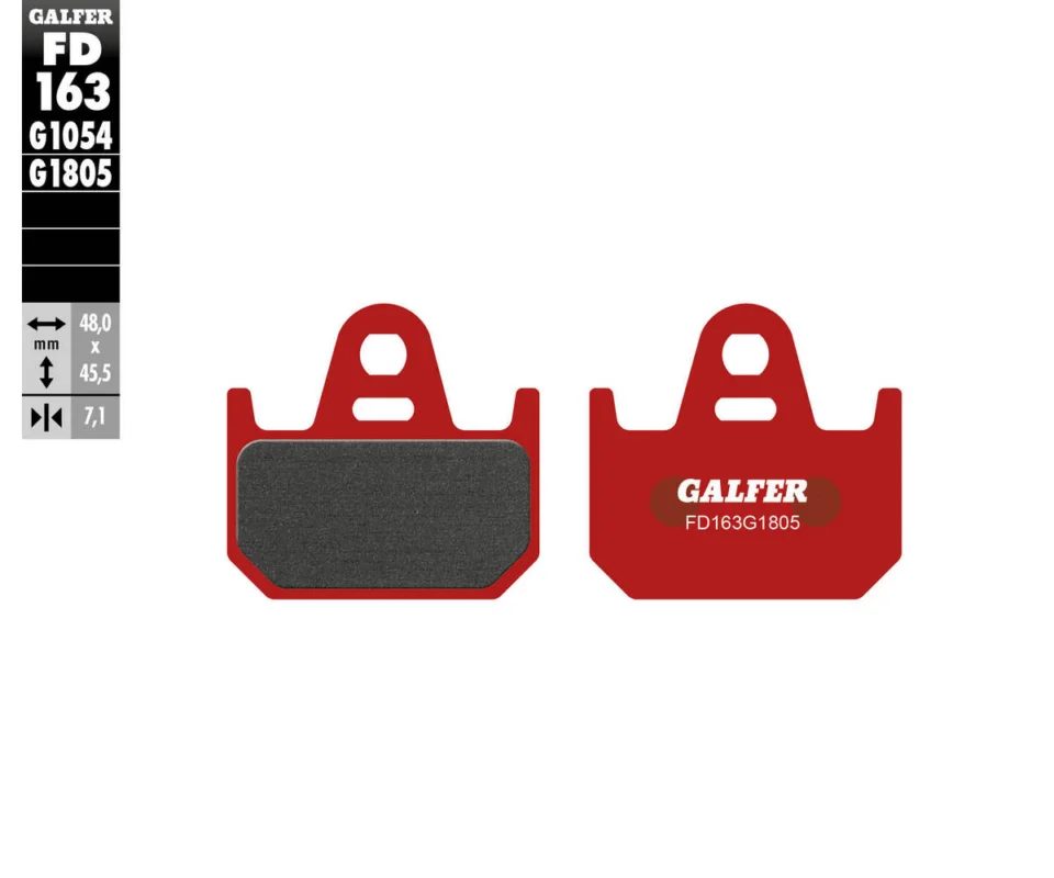 Galfer Pastiglie Freno Posteriore per YAMAHA TZ 250Modelli dal 1990 al 2002FD163G1805 Compra Adesso