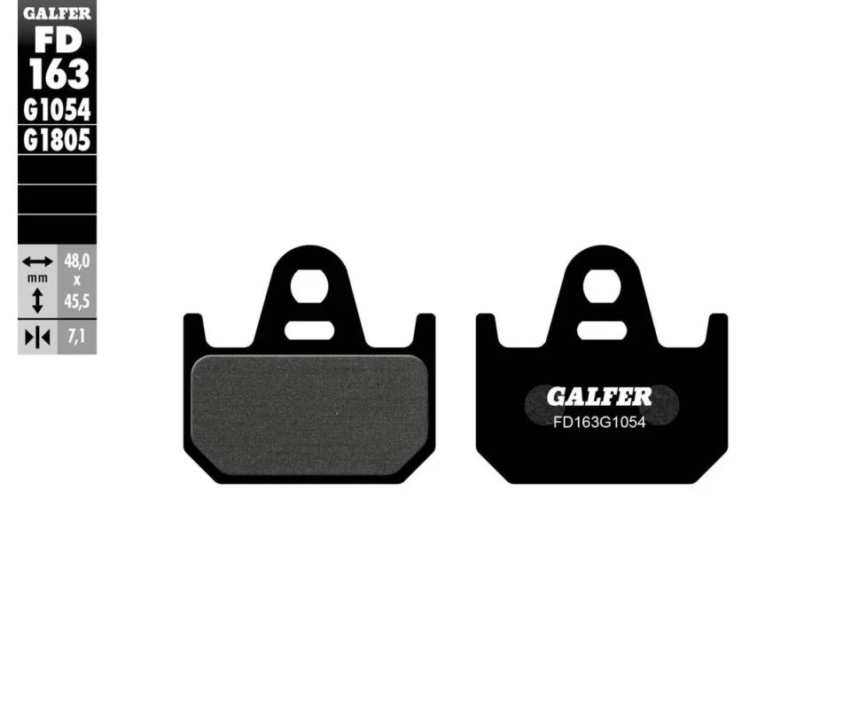 Galfer Pastiglie Freno Posteriore per YAMAHA TZ 250Modelli dal 1990 al 2002FD163G1054 Acquista Ora
