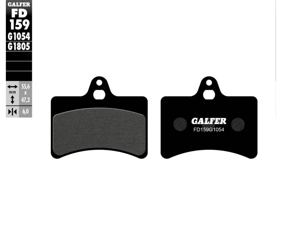 Galfer Pastiglie Freno Posteriore per BETA ZERO 93 GARA 260Modelli dal 1993 al 1997FD159G1054 A Buon Prezzo