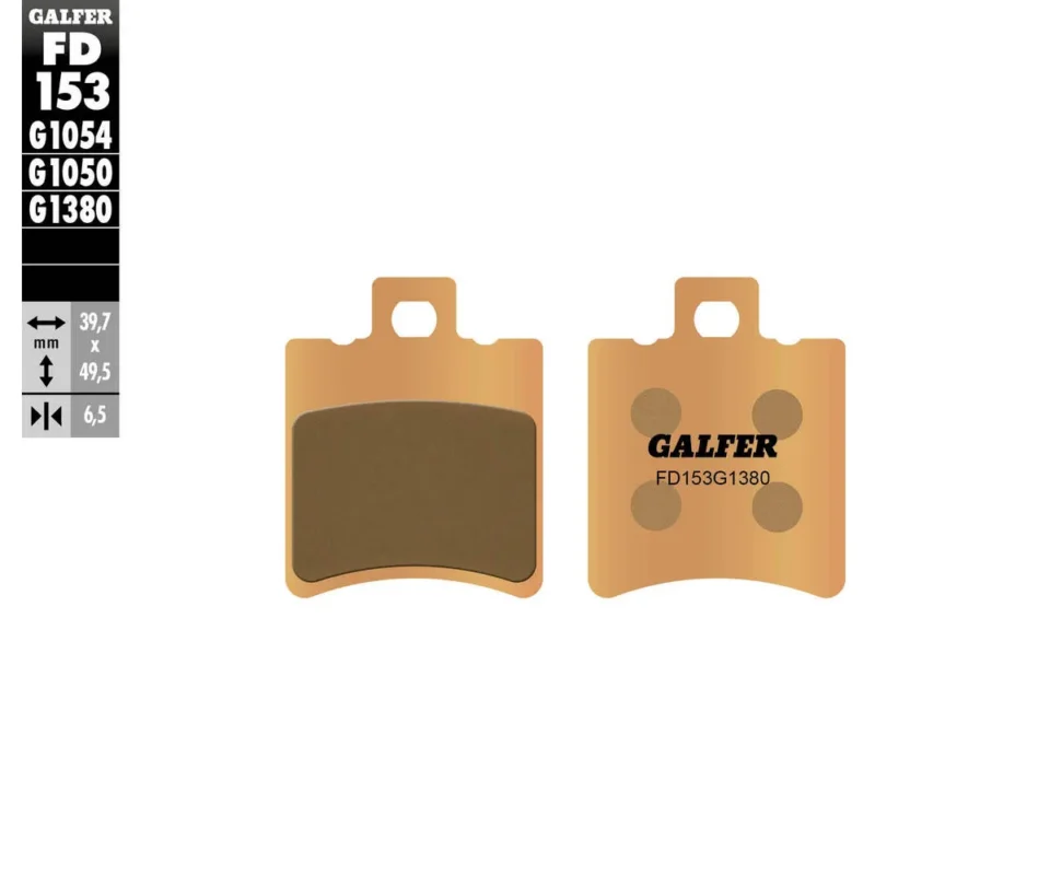 Galfer Pastiglie Freno Posteriore per CPI GTS 150Modelli: 2003FD153G1380 Popolare