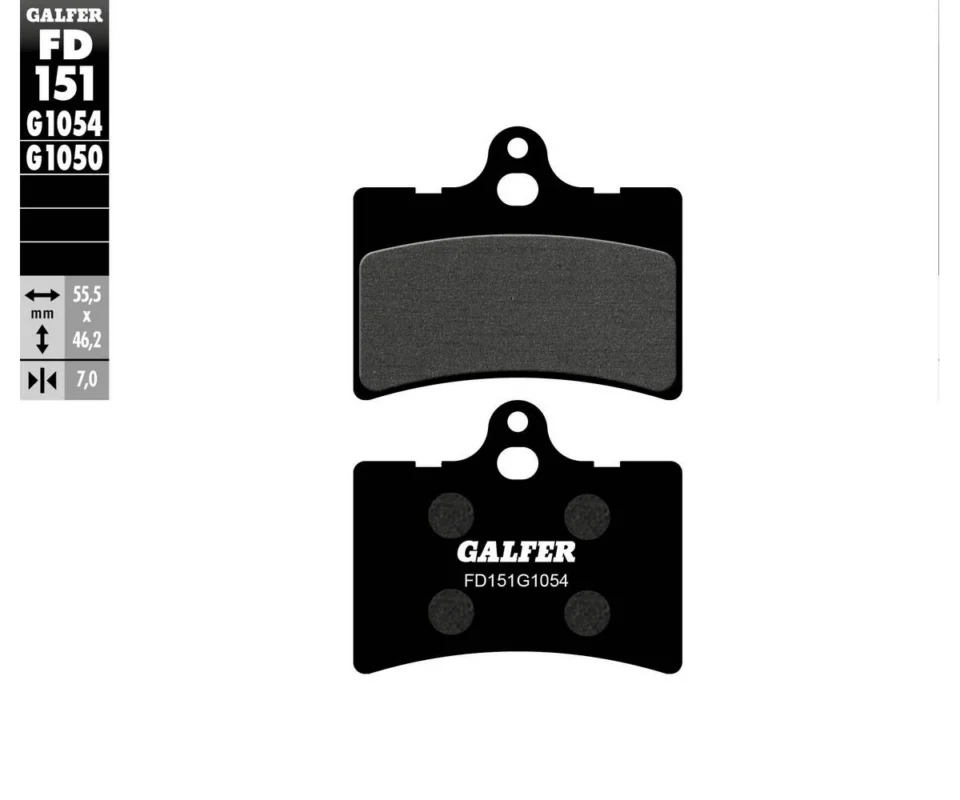 Galfer Pastiglie Freno Posteriore per BETA TECHNO 250Modelli: 1994FD151G1054 Affare