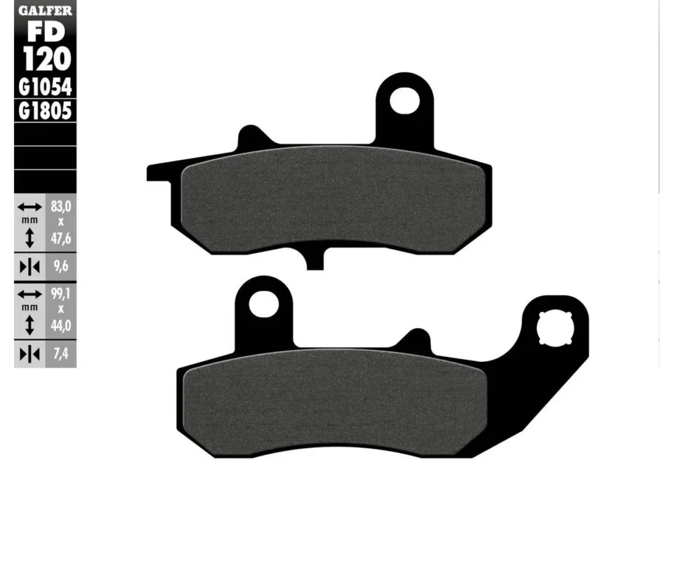 Galfer Pastiglie Freno Posteriore per SUZUKI DR 650 DJEBELModelli: 1990FD120G1054 Compra Online