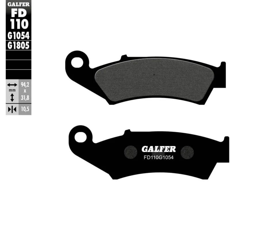 Galfer Pastiglie Freno Posteriore per HONDA RVF 750 RR (RC45)Modelli dal 1994 al 1999FD110G1054 Offerta Lampo