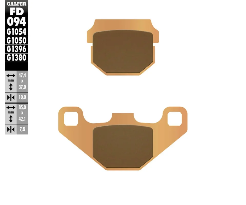 Galfer Pastiglie Freno Posteriore per P.G.O. 4 Wheels X-RIDER 110Modelli: 2005FD094G1380 Promozione
