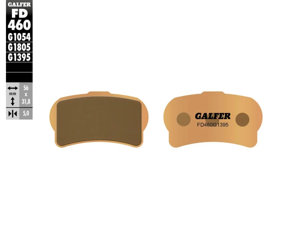 A Buon Prezzo Galfer Pastiglie Freno Anteriore per GAS GAS TXT PRO RACING 250Modelli dal 2014 al 2018FD460G1395