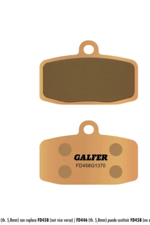 A Buon Prezzo Galfer Pastiglie Freno Anteriore per OHVALE GP 0 110 AUTOMATICModelli dal 2019 al 2020FD458G1370