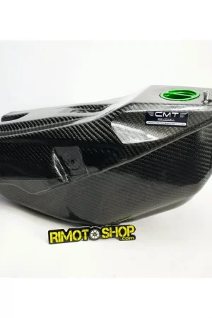 Non Perdere serbatoio in carbonio Cmt carbonio Kawasaki KX 250 F 2017-2020 7,5 lt.