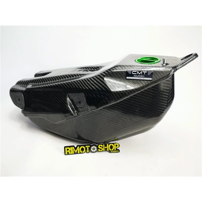Non Perdere serbatoio in carbonio Cmt carbonio Kawasaki KX 250 F 2017-2020 7,5 lt.